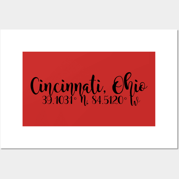 Cincinnati, Ohio Wall Art by doodlesbydani